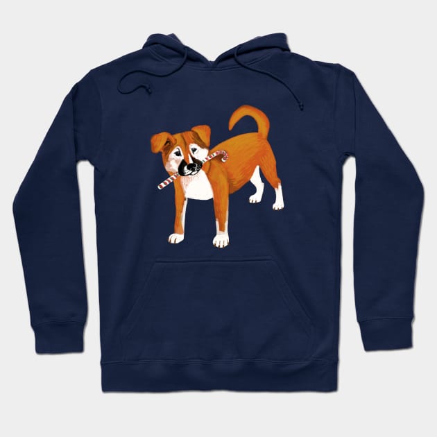 Puppy Christmas!! Hoodie by belettelepink